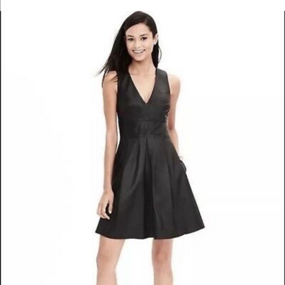 Banana Republic Leather Dress